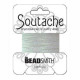 Beadsmith Cordón soutache de poliéster 3mm - textured Metallic Iris